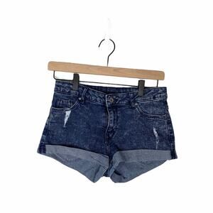 H&M Divided Distressed Demin Shorts 4